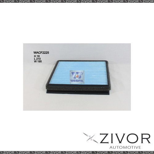 WESFIL CABIN Filter For Citroen Berlingo 1.4L 10/03-06/10 -WACF2225* By Zivor*
