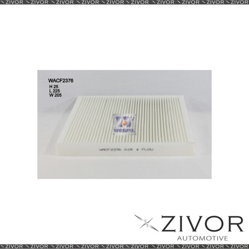 WESFIL CABIN Filter For Holden Barina 1.4L 04/94-03/01 -WACF2376* By Zivor*
