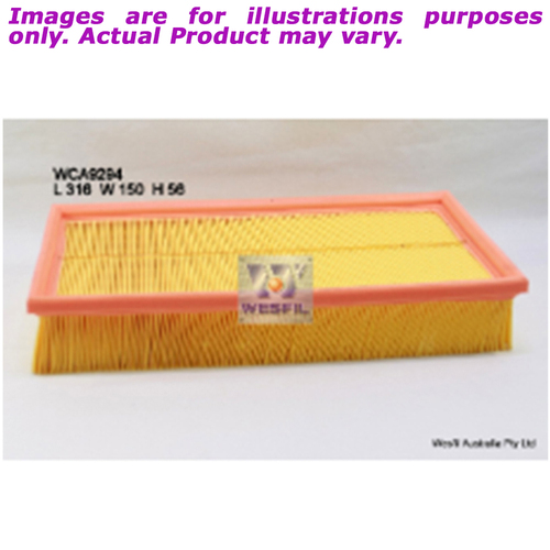 New WESFIL Air Filter For Volvo 440 2.0L WCA9294