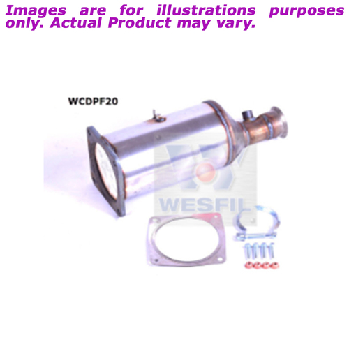 New COOPER Diesel Particulate Filter For Citroen C4 WCDPF20