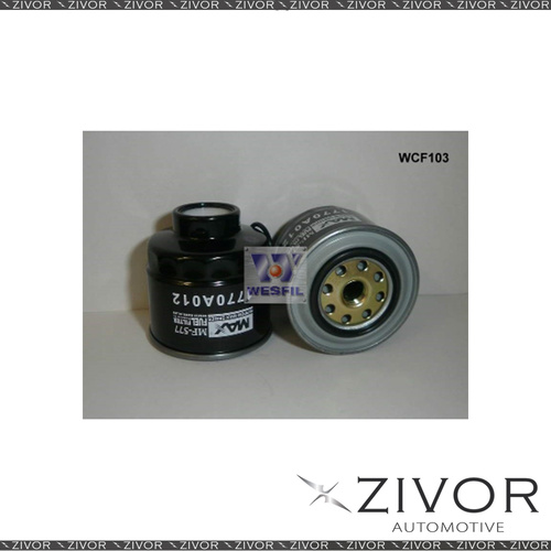 New NIPPON MAX FUEL Filter For Mitsubishi Triton 3.2L TD 06/06-06/09 -WCF103NM