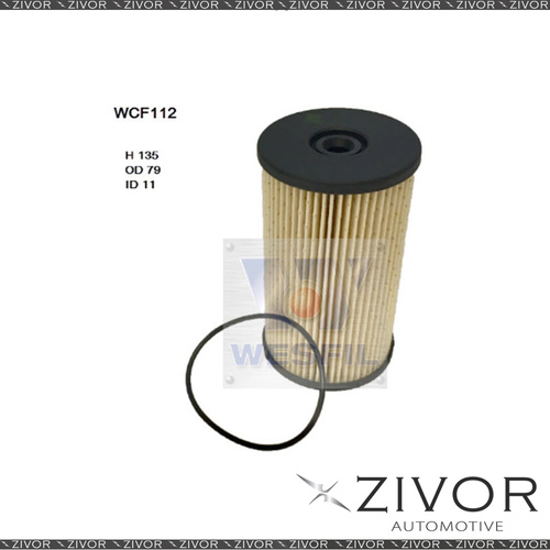 COOPER FUEL Filter For Audi A3 1.6L TDi 04/11-03/13 -WCF112* By Zivor*