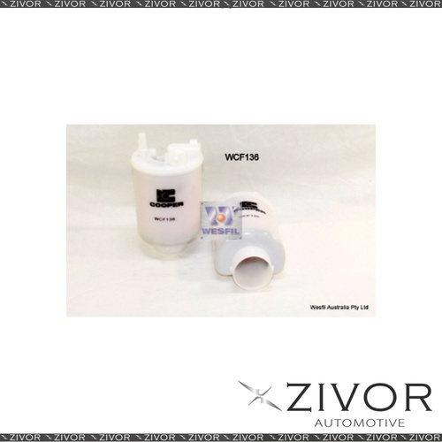 COOPER FUEL Filter For Hyundai Sonata 2.7L V6 10/05-on -WCF136* By Zivor*