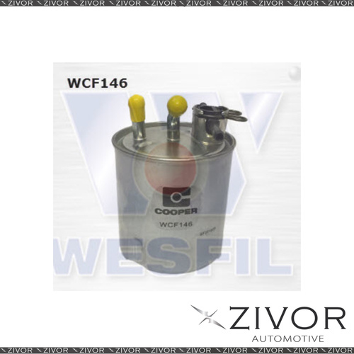 COOPER FUEL Filter For Nissan Patrol 3.0L TD 09/07-on -WCF146* By Zivor*