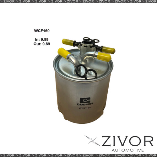 COOPER FUEL Filter For Nissan X-Trail 2.0L CRD 07/08-02/14 -WCF160* By Zivor*