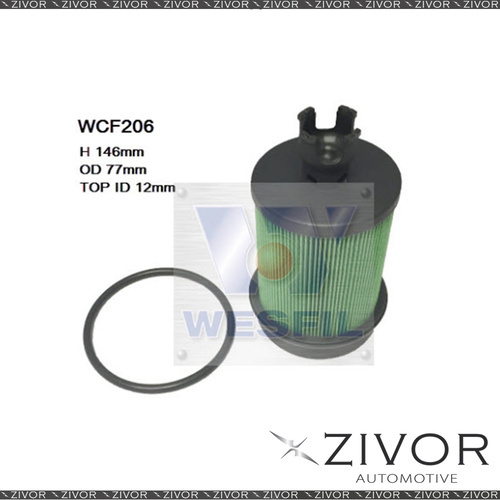 COOPER FUEL Filter For Hino 300 - XZU700R 4.0L TD 10/11-on -WCF206* By Zivor*