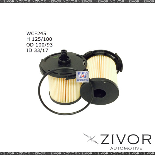 COOPER FUEL Filter For Ford Transit 2.2L TD 03/12-01/14 -WCF245* By Zivor*