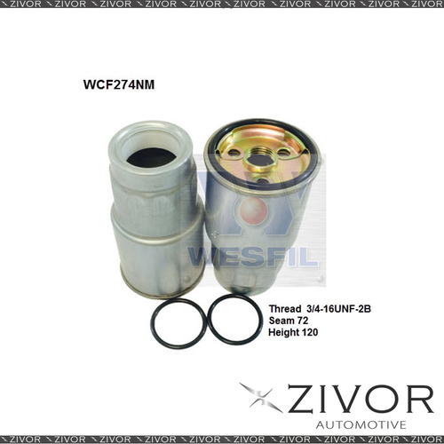 New NIPPON MAX FUEL Filter For Toyota Rav4 2.2L CRD 02/13-on -WCF274NM