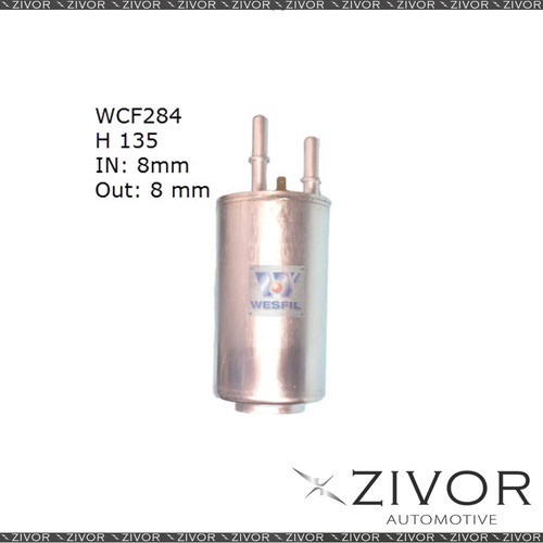 COOPER FUEL Filter For Volvo S60 3.0L T6 12/10-on -WCF284* By Zivor*