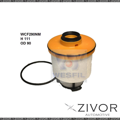 NIPPON MAX FUEL Filter For Toyota Hilux 2.4L TD 10/15-on -WCF290NM