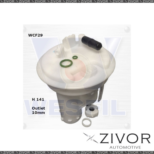 COOPER FUEL Filter For Subaru Liberty 3.6L 09/09-01/15 -WCF292* By Zivor*