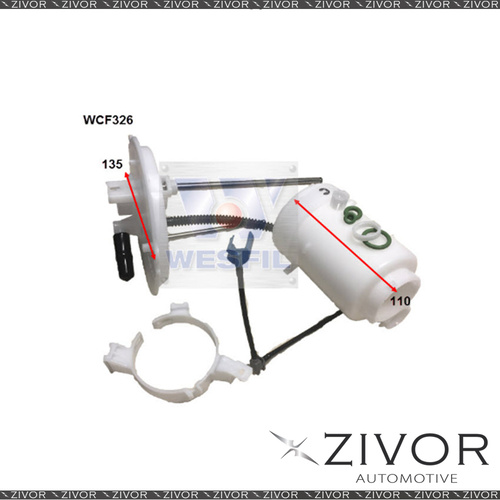 COOPER FUEL Filter For Mazda 6 2.5L 02/08-11/12 -WCF326* By Zivor*