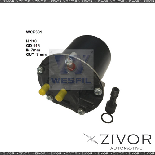 COOPER FUEL Filter For Renault Kangoo 1.5L dCi 02/13-on -WCF331* By Zivor*