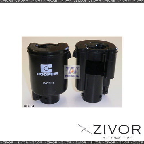 COOPER FUEL Filter For Kia Carnival Van 2.5L V6 09/99-02/07 -WCF34* By Zivor*