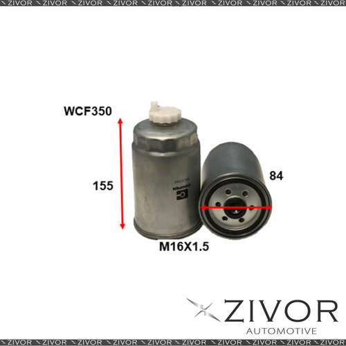 COOPER FUEL Filter For Fiat Freemont 2.0L DS 04/13-on -WCF350* By Zivor*