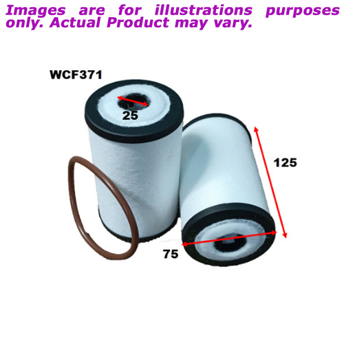 New COOPER PCV Fuel Filter For Hino 500 - FE2A 5.1L TD WCF371