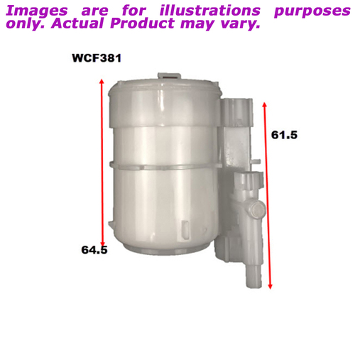 New COOPER In-Tank Fuel Filter For Hyundai i30 1.6L WCF381