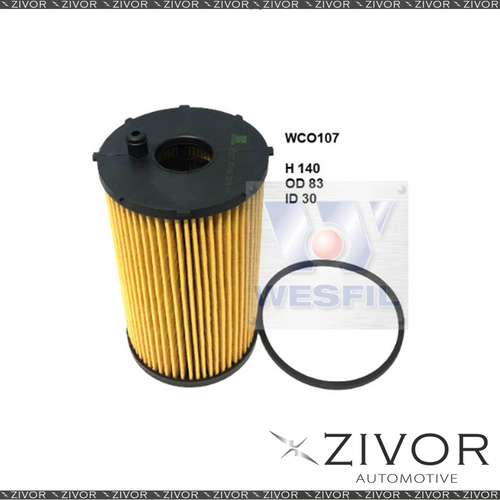 COOPER Oil Filter For Jaguar XJ6 2.7L V6 TD 04/07-03/10 - WCO107  *By Zivor*