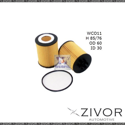 New COOPER Oil Filter For OPEL Corsa 1.4L 08/12-12/13 - WCO11
