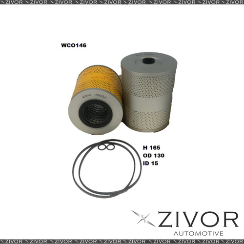 COOPER Oil Filter For MITSUBISHI FUSO FP418 11.2L TD 1985-08/96 - WCO146