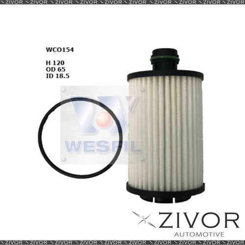 COOPER Oil Filter For Holden Captiva 2.2L TD 12/12-on - WCO154  *By Zivor*