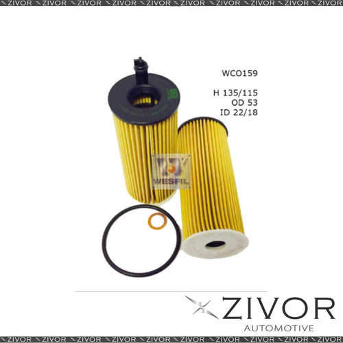 COOPER Oil Filter For BMW 520D 2.0L 06/10-on - WCO159  *By Zivor*