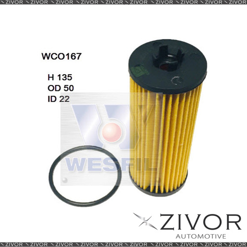 COOPER Oil Filter For Jeep Wrangler 3.6L V6 02/12-06/13 - WCO167  *By Zivor*