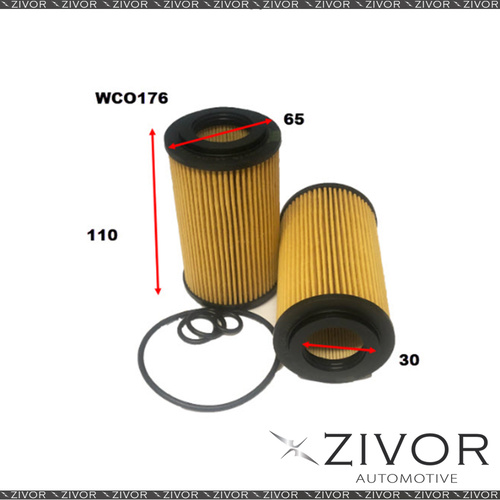 COOPER Oil Filter For Mercedes Benz GLC250d 2.1L CRD 11/15-on-WCO176 *By Zivor*
