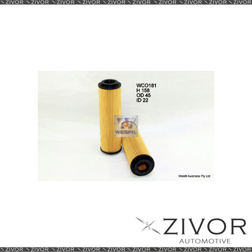 New COOPER Oil Filter For Mercedes Benz E200 1.8L 06/12-05/13 - WCO181