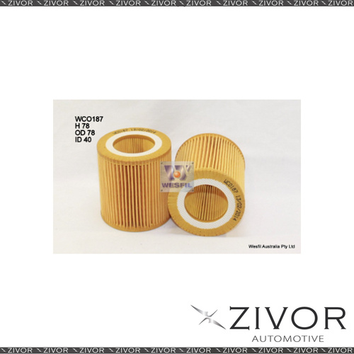 COOPER Oil Filter For BMW 320i 2.0L 04/12-on - WCO187  *By Zivor*