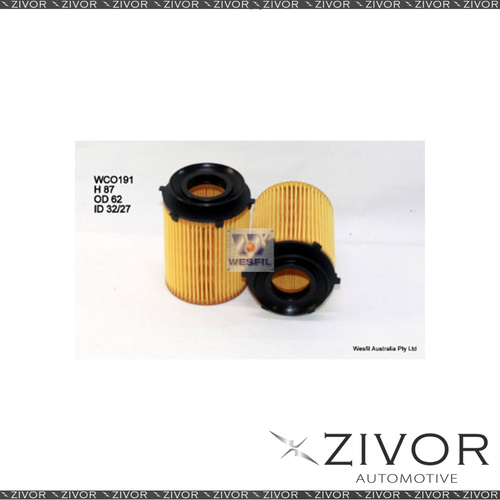 COOPER Oil Filter For INFINITI QX30 2.0L 08/16-on - WCO191  *By Zivor*
