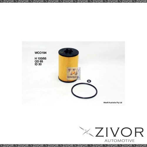 COOPER Oil Filter For Audi A3 2.0L TDi 04/13-on - WCO194  *By Zivor*