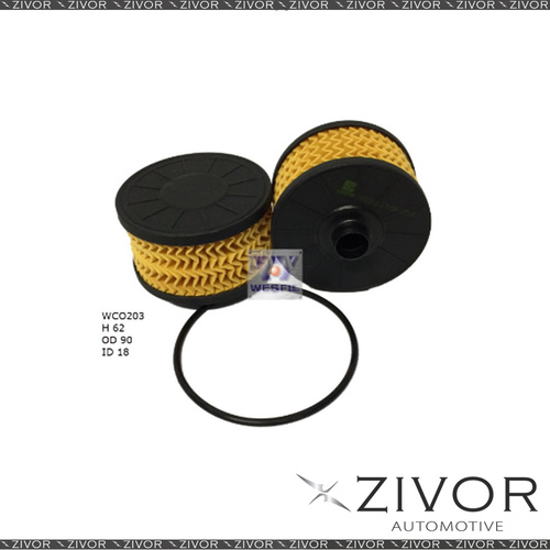 COOPER Oil Filter For Renault Clio 1.2L 09/13-on - WCO203  *By Zivor*
