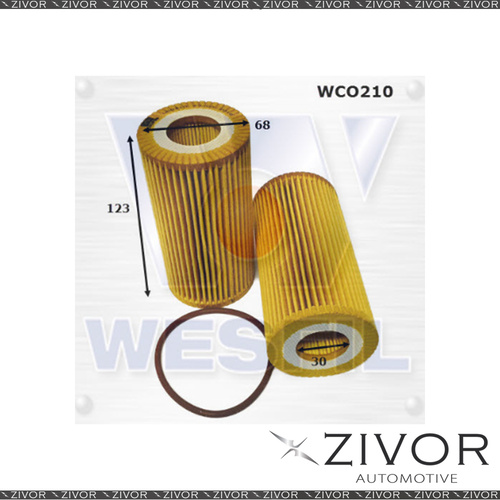COOPER Oil Filter For Audi A6 3.0L V6 TDi 03/15-on - WCO210  *By Zivor*