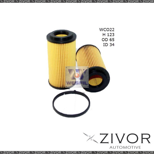 COOPER Oil Filter For Audi S3 2.0L TFSi 05/07-08/13 - WCO22  *By Zivor*