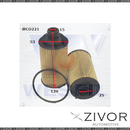 COOPER Oil Filter For LDV G10 2.4L 04/15-on - WCO221  *By Zivor*