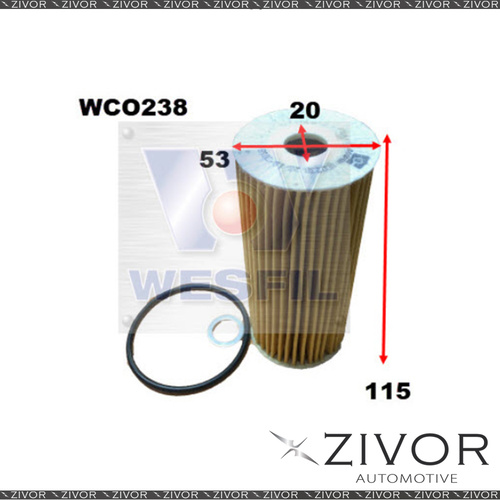 COOPER Oil Filter For Kia Stinger 3.3L V6 07/17-on - WCO238  *By Zivor*