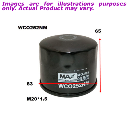 New NIPPON MAX Oil Filter For Subaru WRX 2.0L WCO252NM