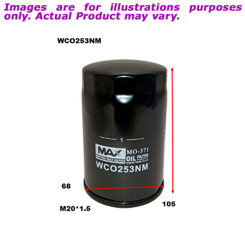 New NIPPON MAX Oil Filter For Alfa Romeo Giulietta 1.8L TBi WCO253NM