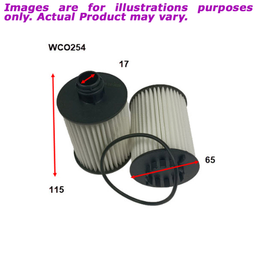 New WESFIL Oil Filter For Jeep Wrangler 2.2L CRD WCO254