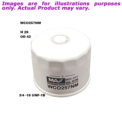 New NIPPON MAX Oil Filter For Ford Focus 1.5L WCO257NM
