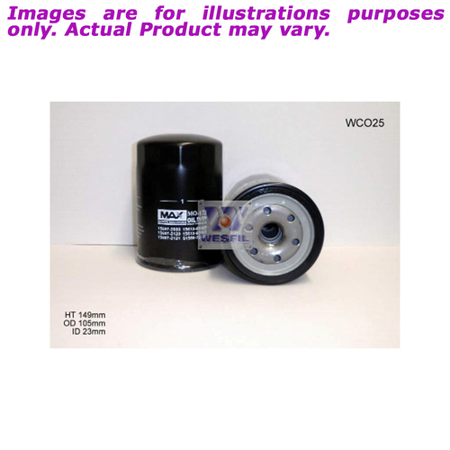 New NIPPON MAX Oil Filter For Toyota Dyna 5.3L D WCO25NM