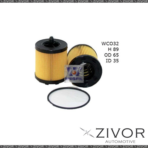COOPER Oil Filter For Holden Astra 2.2L 12/06-03/10 - WCO32  *By Zivor*