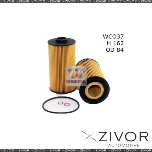 New COOPER Oil Filter For BMW 540i 4.0L V8 04/93-03/96 - WCO37