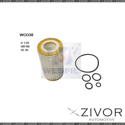 COOPER Oil Filter For Mercedes Benz CL500 5.5L V8 04/07-10/10-WCO38