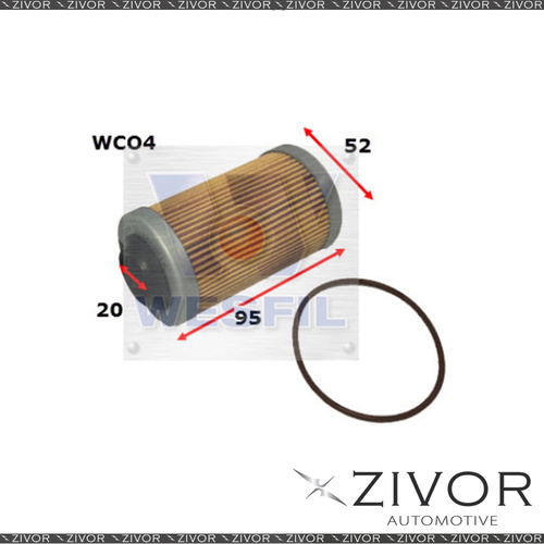 COOPER Oil Filter For Holden Adventra 3.6L V6 03/05-2007 - WCO4  *By Zivor*