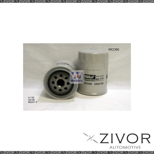 NIPPON MAX Oil Filter For Fiat Ducato 2.8L JTD 03/02-01/07 - WCO60NM  *By Zivor*