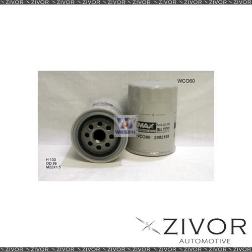 NIPPON MAX Oil Filter For Iveco Daily 2.8L TD 2002-2005 - WCO60NM  *By Zivor*