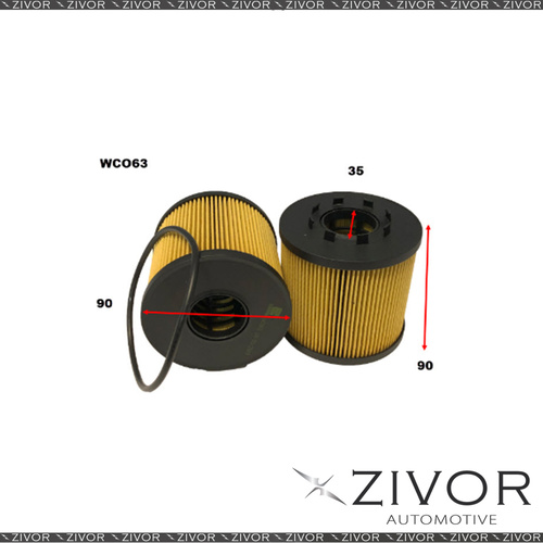 COOPER Oil Filter For Renault Master 2.5L dCi 09/04-2007 - WCO63  *By Zivor*