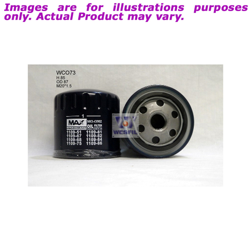 New NIPPON MAX Oil Filter For Peugeot 406 3.0L V6 WCO73NM